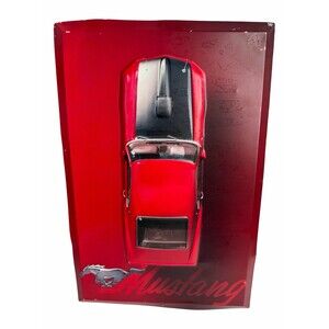 New Mustang Car Metal Sign